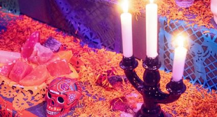 ¿Cuál es el origen del papel picado y su uso en la ofrenda en Día de Muertos?