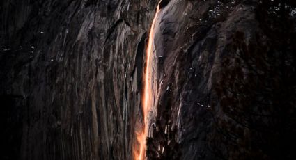 ¿Una cascada de fuego? El misterioso espectáculo entre montañas de Venezuela