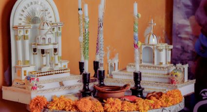 Ofrendas monumentales llegan a Tochimilco para el Día de Muertos