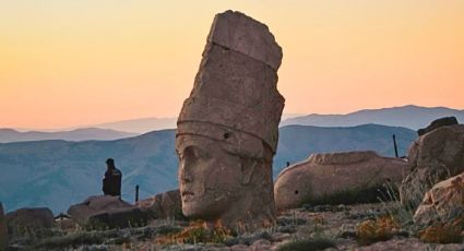 INAH descubrió una escultura maya de un señor anciano en Sierra Papacal, Yucatán