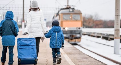 Tren navideño: Así es el único recorrido en México que atraviesa paisajes nevados en invierno