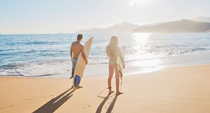 Una playa exótica que parece un paraíso privado gracias a su tranquilidad