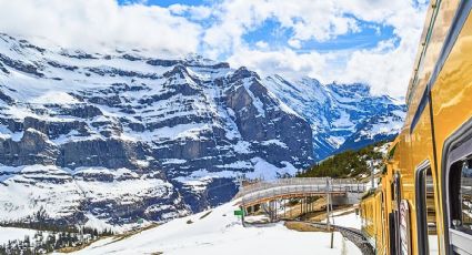 Las 5 rutas de tren más encantadoras del mundo para disfrutar tus vacaciones de invierno