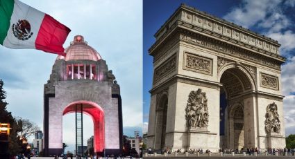 Influencer explica por qué el Monumento a la Revolución supera al Arco del Triunfo y desata polémica