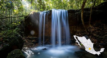 El pequeño municipio de Guanajuato con cascadas y una colina impresionante para vistas únicas