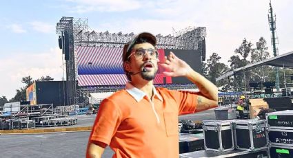 Bad Bunny inicia conciertos en la CDMX y así luce el escenario para su primer presentación