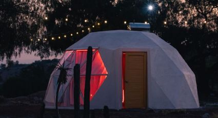 Glamping a 1 hora de la CDMX con actividades para niños y espacio para fogata