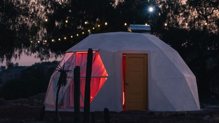 Glamping a 1 hora de la CDMX con actividades para niños y espacio para fogata