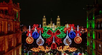 Así podrás disfrutar las luces de Navidad en el Zócalo de la CDMX durante las fiestas