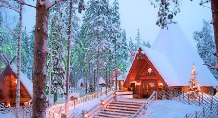El verdadero hogar de Santa Claus en los paraísos congelados de Finlandia