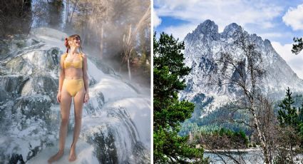 El balneario de aguas termales que queda a una hora de los Pirineos
