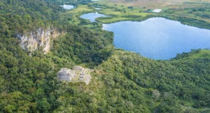 La zona arqueológica rodeada de lagos turquesa y paisajes inolvidables para disfrutar en Chiapas