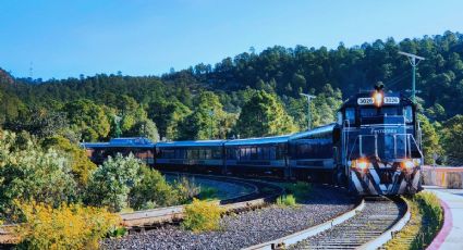 ¡Espectacular! El único tren de México que recorre 350 kilómetros de paisajes nevados