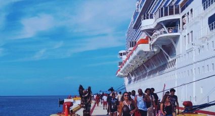 Yucatán cierra 2025 con la llegada de más de 4 mil cruceristas en Puerto Progreso