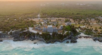La zona arqueológica con acceso GRATIS a la playa del mar Caribe para ir en vacaciones