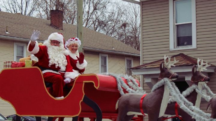 El trineo navideño más creativo de San Luis Potosí que se hizo viral por su singular recorrido