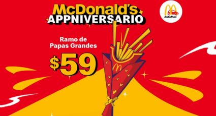 Este 14 de febrero 2025, díselo con papas: Vuelve por AutoMac en McDonald’s, el Ramo de Papas