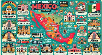 Guía completa para visitar México en 10 días con poco dinero, según la IA