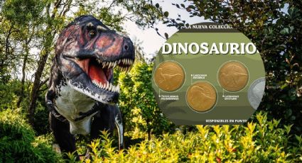 ¡Dinosaurios de México! Así es la NUEVA colección de medallas de la Casa de Moneda