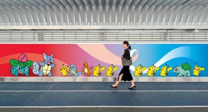 Japón recibe a sus turistas con tremendo mural de Pokémon, conoce más sobre esta belleza