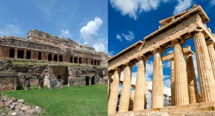 ¿No es Grecia? 'El Partenón mexicano' que puedes visitar en tu viaje por Yucatán