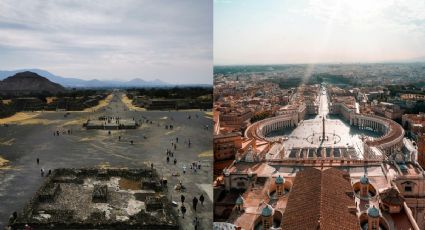 ¿Inspirado en Teotihuacán? Las similitudes de El Vaticano con esta ciudad prehispánica