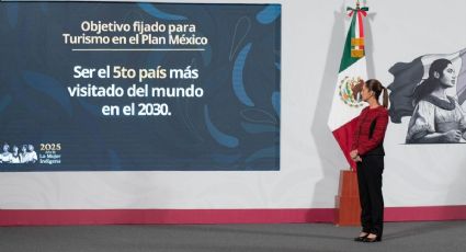 Claudia Sheinbaum presenta la estrategia para convertir a México en el quinto país más visitado