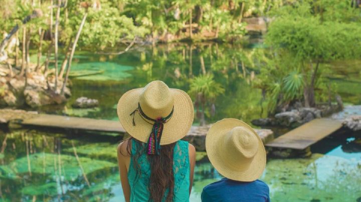 El 'cenote' más cerca de la CDMX que puedes conocer en Oaxtepec