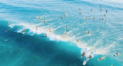 La playa de Michoacán que es un paraíso del surf con olas impresionantes para verano