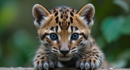 Este fue el encantador momento en que una madre jaguar pasea al lado de sus bebés