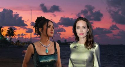 Salma Hayek vuelve a su natal Veracruz junto a Angelina Jolie