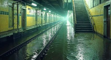 Estas son las estaciones del metro que más se inundan con las lluvias