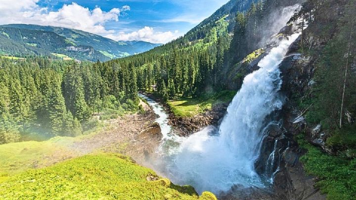 La cascada de Picones, la caída de agua que aparece con las lluvias en Guanajuato