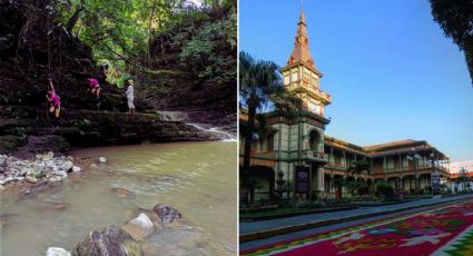 El Pueblo Mágico de agua termal en Veracruz con pozas, ríos y callejones empedrados