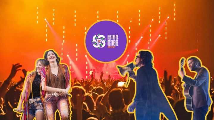 Ferias de Octubre 2025 anuncia cartelera ESTELAR con Caifanes, Zoé, Ha Ash y más