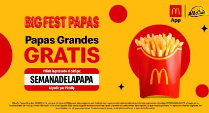 ¿Quién dijo papitas? Las favoritas de McDonald's llegaron con muchas sorpresas en ¡BIG FEST PAPAS!