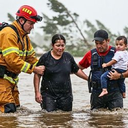 Grupo Tláloc: los héroes de la temporada que ayudan a desalojar agua durante la época de lluvias