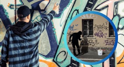 "Pintor fantasma", el influencer que pinta grafitis en Italia como un acto de amor