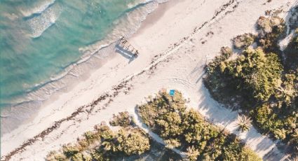El cuyo, la playa de arenas blancas y aguas turquesa que es un paraíso para vacacionar