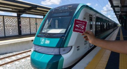 Tren Maya recibe distintivo 'Hecho en México' por su compromiso con la competitividad e innovación
