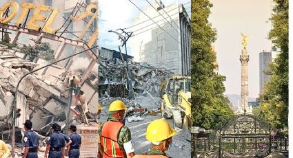 En imágenes: La CDMX antes y después de los sismos del 19 de septiembre