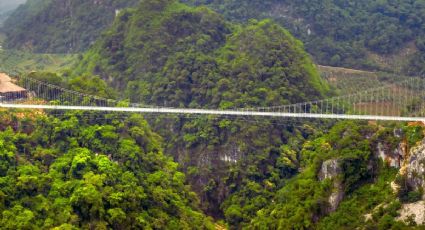 Así es el puente colgante más largo del mundo