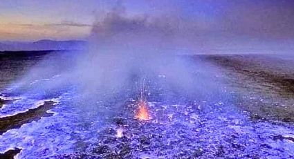 De otro mundo: El volcán de expulsa llamas azules, perfecto para conocer en 2026