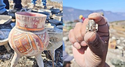 INAH: Así fue el descubrimiento de un tesoro arqueológico en una construcción