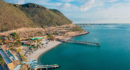 La playa conocida como la alberca mexicana para nadar SIN muchas olas