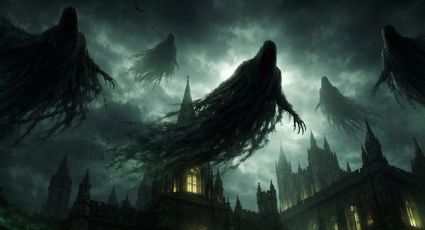 Estreno de Harry Potter en Alemania conquista los cielos con espectáculo de Dementores: VIDEO