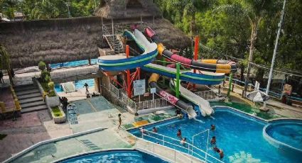 El balneario de 24 horas para nadar de noche en Hidalgo