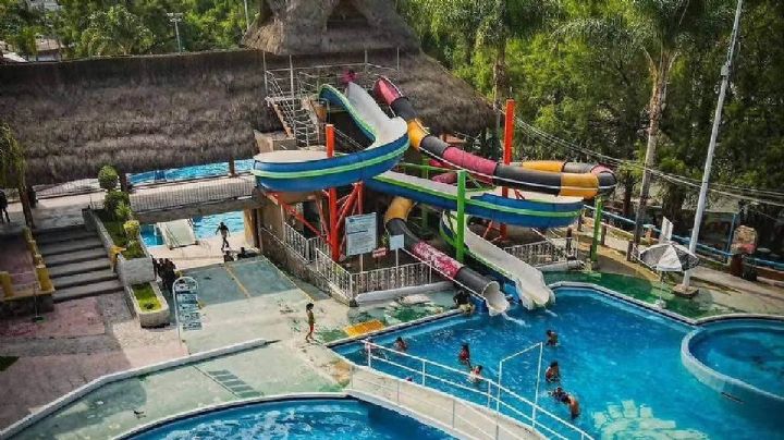 El balneario de 24 horas para nadar de noche en Hidalgo