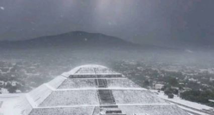 ¿Fue la IA? INAH descarta daños por nieve en las pirámides de Teotihuacán