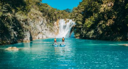 Cascada El Meco, la belleza de la Huasteca Potosina que puedes conocer en el megapuente